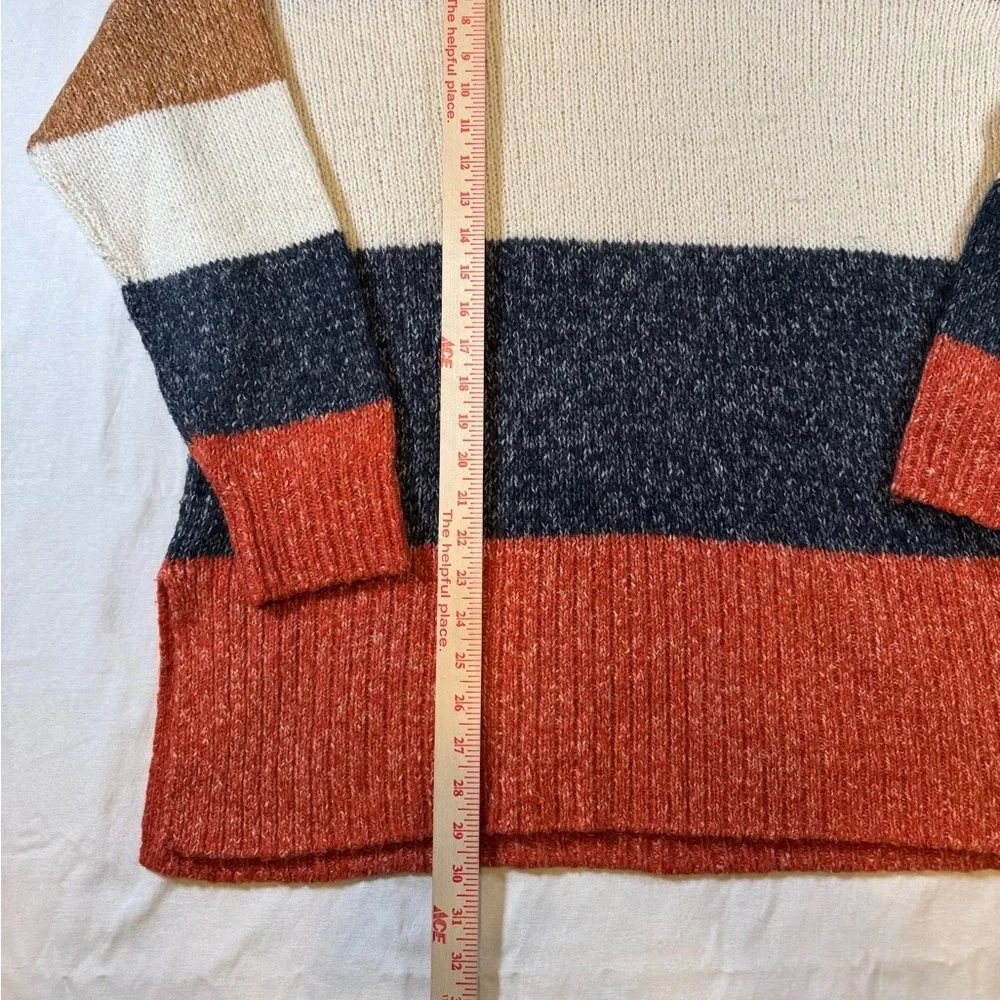 Madewell Oversized Striped Baxter Sweater Tunic - Picture 4 of 7